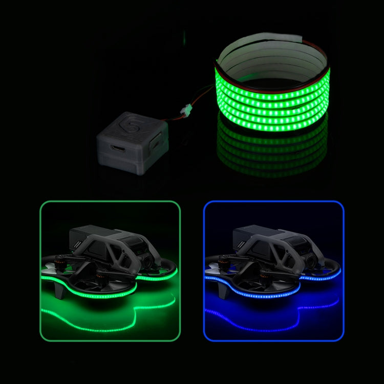 For DJI Avata RCSTQ Light-emitting Light Strip Night Flight Warning Light Strip(Fluorescent)