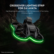 For DJI Avata RCSTQ Light-emitting Light Strip Night Flight Warning Light Strip(Fluorescent)