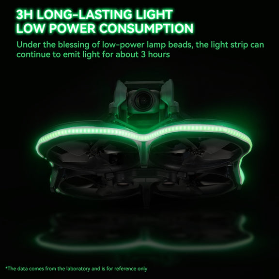 For DJI Avata RCSTQ Light-emitting Light Strip Night Flight Warning Light Strip(Fluorescent)