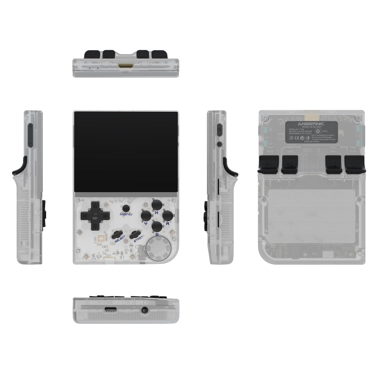 ANBERNIC RG35XX 3.5-inch Retro Handheld Game Console Open Source Game Player  64G+128G 13000+ Games(Purple)