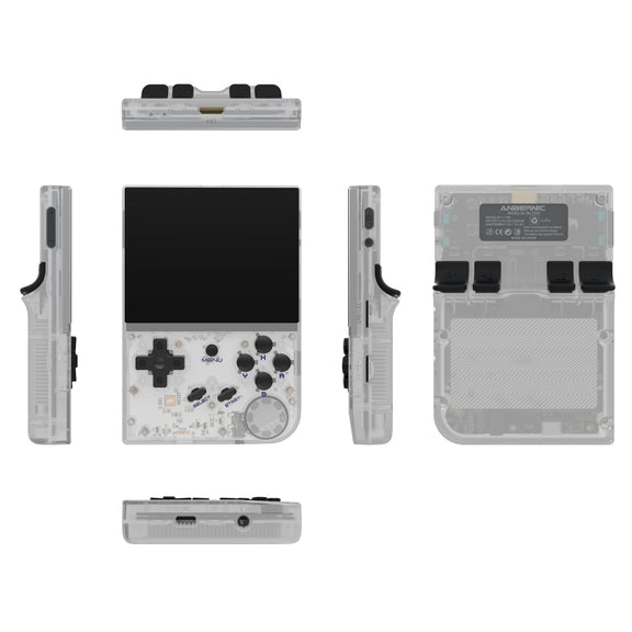 ANBERNIC RG35XX 3.5-inch Retro Handheld Game Console Open Source Game Player  64G+128G 13000+ Games(Purple)