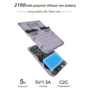 ANBERNIC RG35XX 3.5-inch Retro Handheld Game Console Open Source Game Player  64G+128G 13000+ Games(Purple)