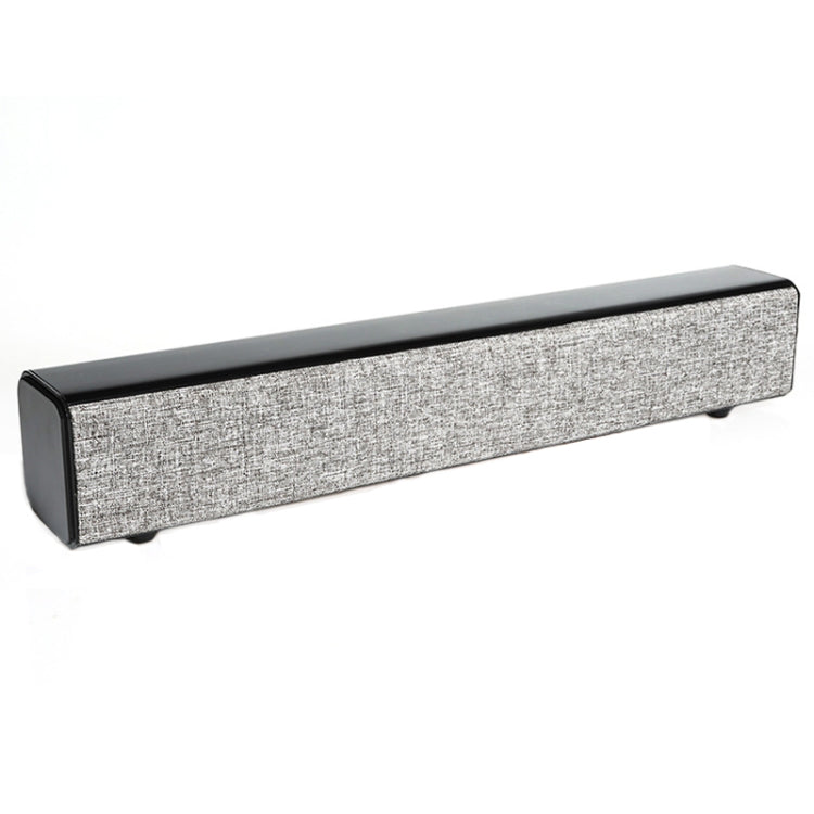 BT808 20W Desktop Computer Bluetooth Speaker 3D Stereo Sound Effect Home Speaker(Silver Gray)