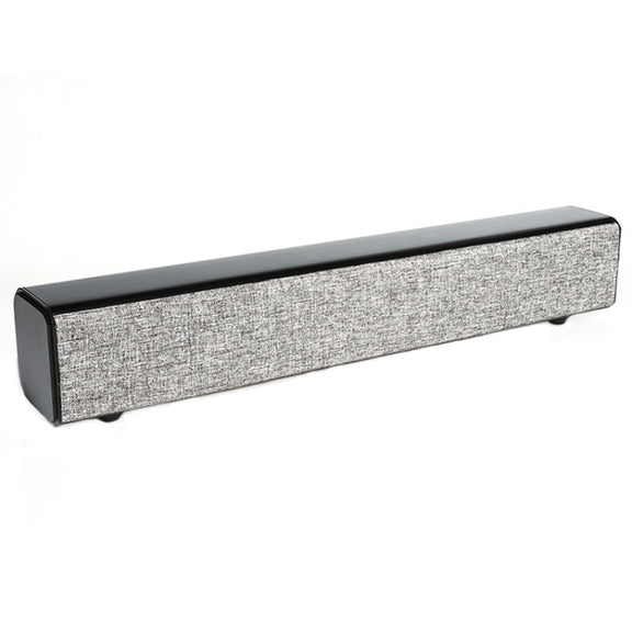 BT808 20W Desktop Computer Bluetooth Speaker 3D Stereo Sound Effect Home Speaker(Silver Gray)