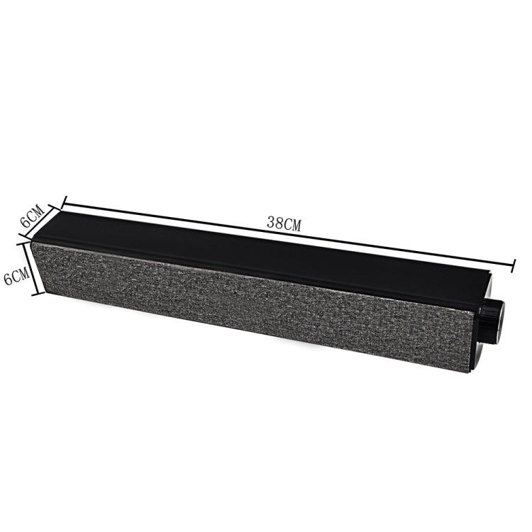 BT808 20W Desktop Computer Bluetooth Speaker 3D Stereo Sound Effect Home Speaker(Black)