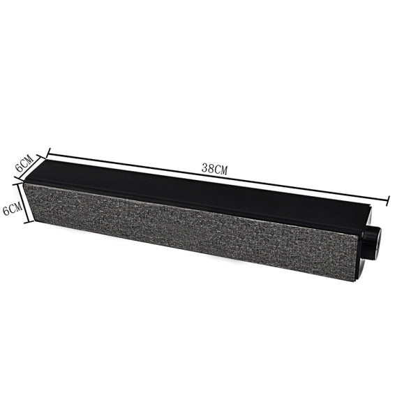 BT808 20W Desktop Computer Bluetooth Speaker 3D Stereo Sound Effect Home Speaker(Black)