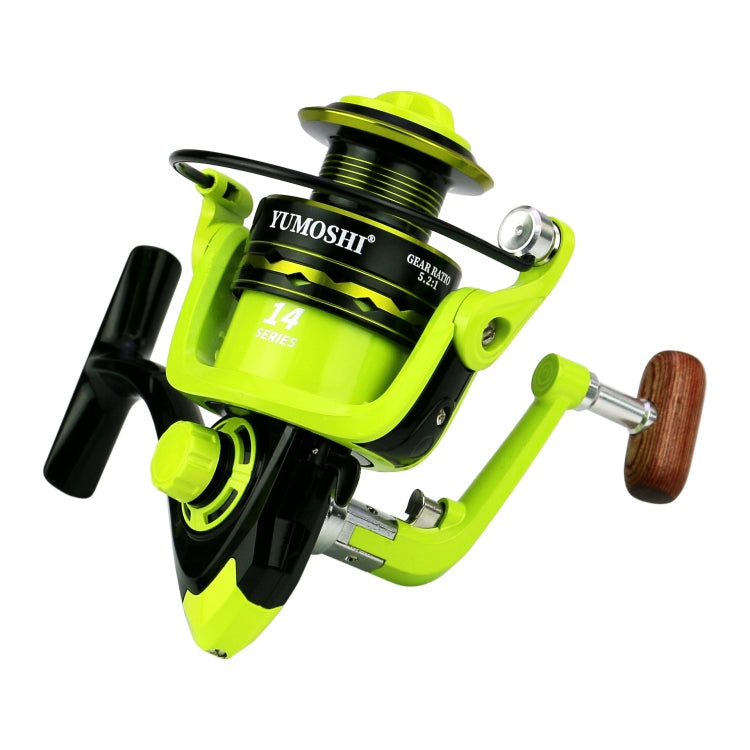 YUMOSHI OE2000 Spinning Wheel Metal Wire Cup Fishing Wheel