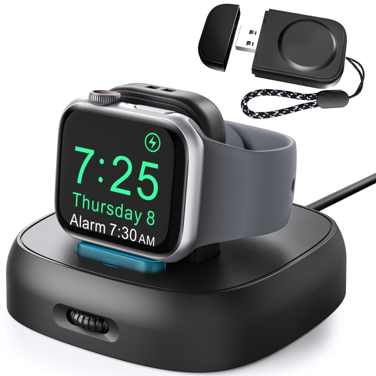 For Apple Watch AhaStyle PT143 Portable Charging Stand Charging Head + Base
