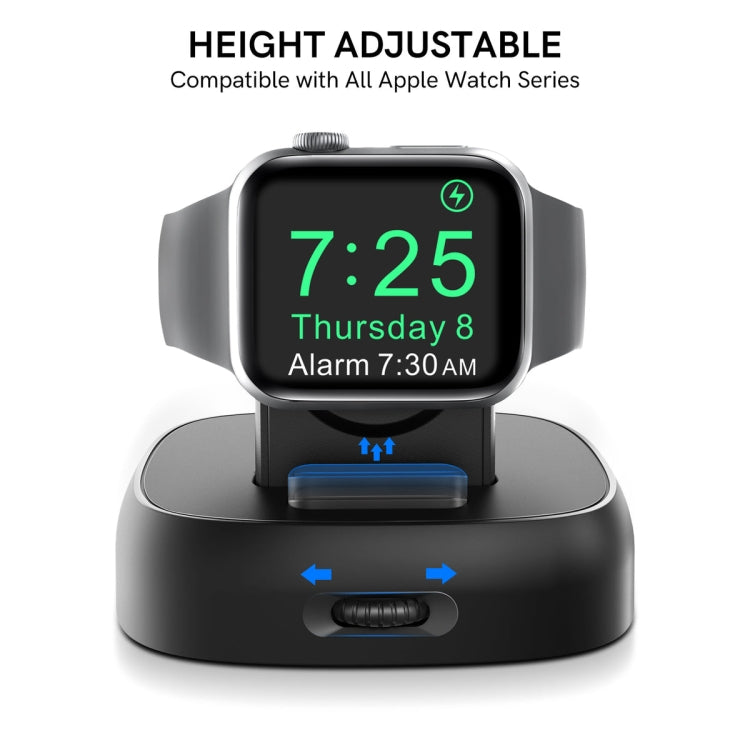 For Apple Watch AhaStyle PT143 Portable Charging Stand Charging Head + Base