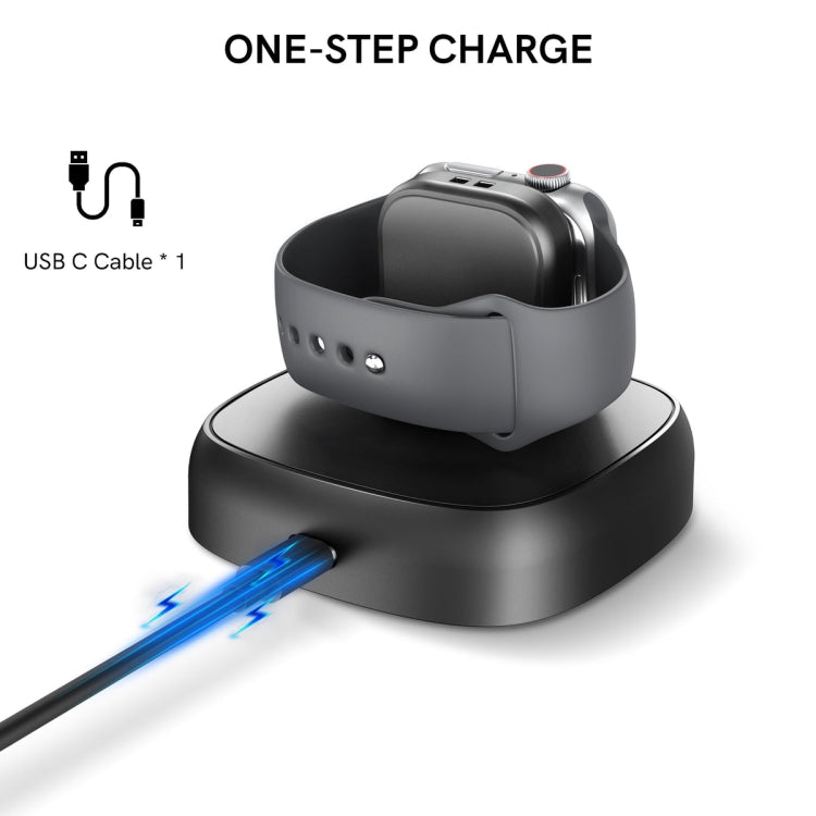 For Apple Watch AhaStyle PT143 Portable Charging Stand Charging Head + Base