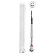 LSD5120 Repair Watch Glasses Stainless Steel Screwdriver Precision Watch Screwdriver Tool 1.6 Phillips (Purple)