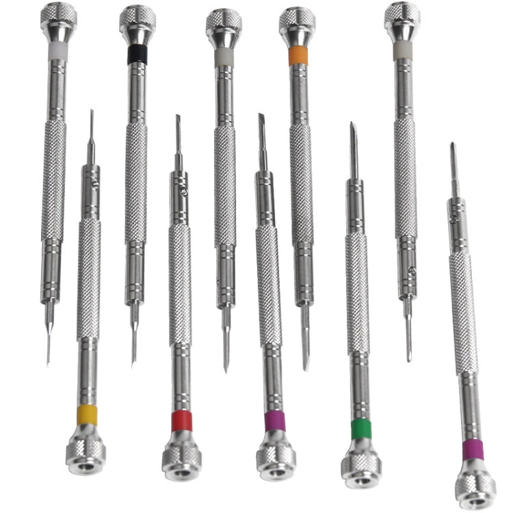 LSD5120 Repair Watch Glasses Stainless Steel Screwdriver Precision Watch Screwdriver Tool 1.4 Phillips (Gray)