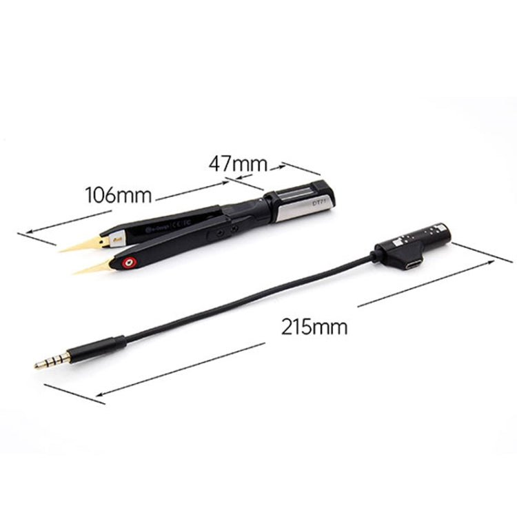 MINIWARE DT71 Measuring Digital Tweezers Signal Generator Multimeter