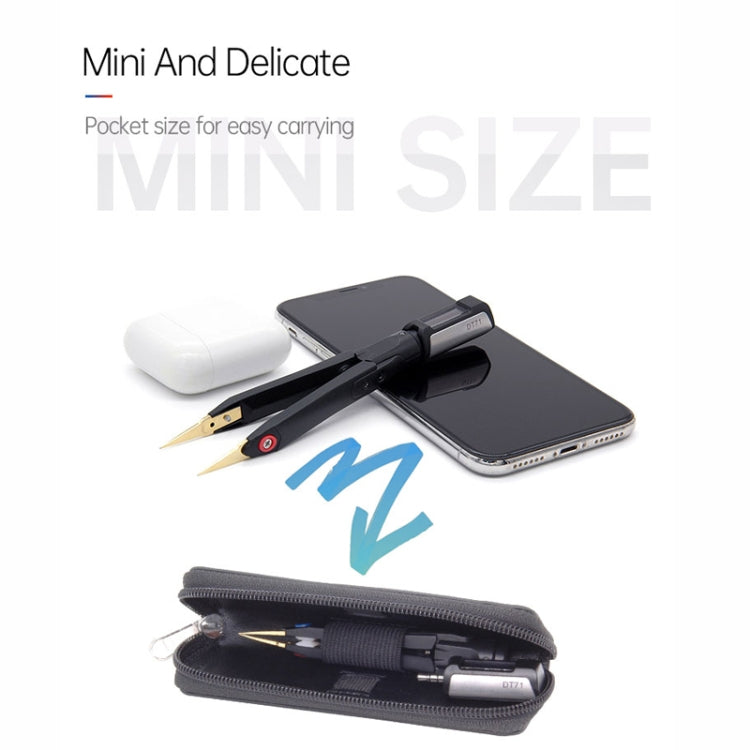 MINIWARE DT71 Measuring Digital Tweezers Signal Generator Multimeter