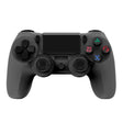 For PS4 Wireless Bluetooth Game Controller With Light Strip Dual Vibration Game Handle(Black) - Gamepads by PMC TechLife | Online Shopping South Africa | PMC TechLife