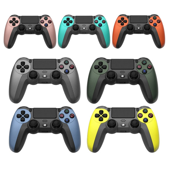 KM048 For PS4 Bluetooth Wireless Gamepad Controller 4.0 With Light Bar(Rose Pink)