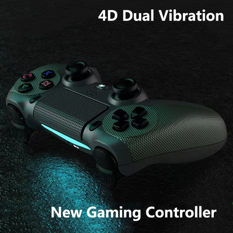 KM048 For PS4 Bluetooth Wireless Gamepad Controller 4.0 With Light Bar(Rose Pink)