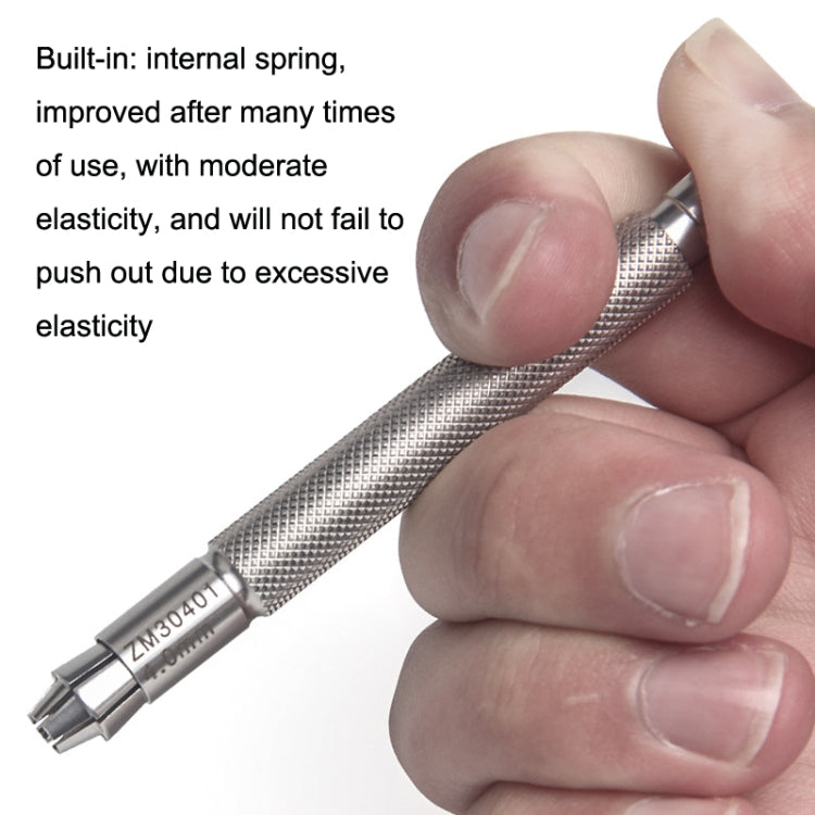 QYZ7021 7.5-8.5mm Watch Clockwork Time Adjustment Tool Stainless Steel Watch Handle