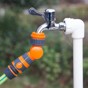 Washing Machine Faucet Connector 180 Degree Swivel Adapter, Specification: Adapter+6 Points Water Connection