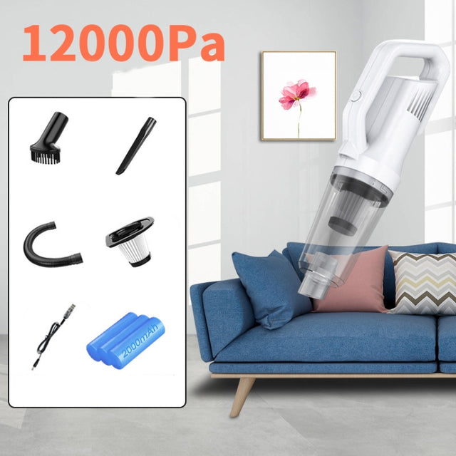 SUITU  ST-6101 120W 35500rpm Cordless Car Vacuum Cleaner,Spec: Upgraded 3 Section 11.1V
