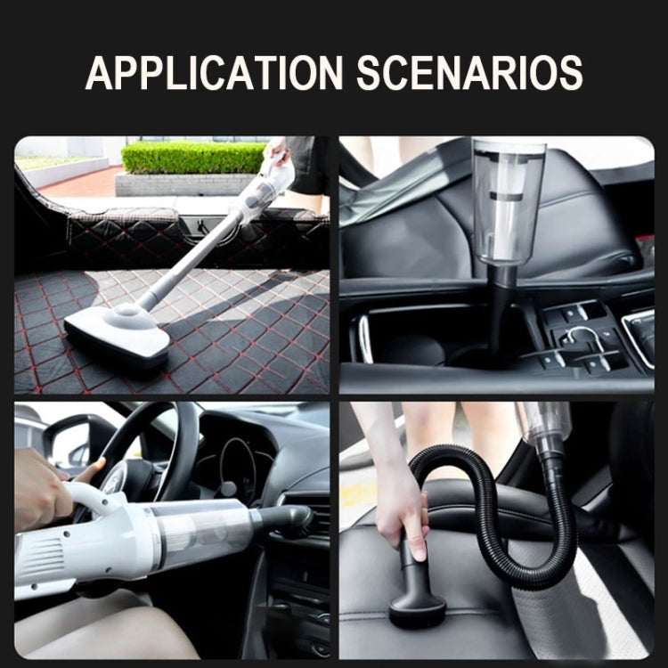 SUITU  ST-6101 120W 35500rpm Cordless Car Vacuum Cleaner,Spec: Basic 2 Section 7.4V
