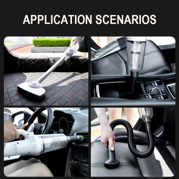 SUITU  ST-6101 120W 35500rpm Cordless Car Vacuum Cleaner,Spec: Basic 2 Section 7.4V