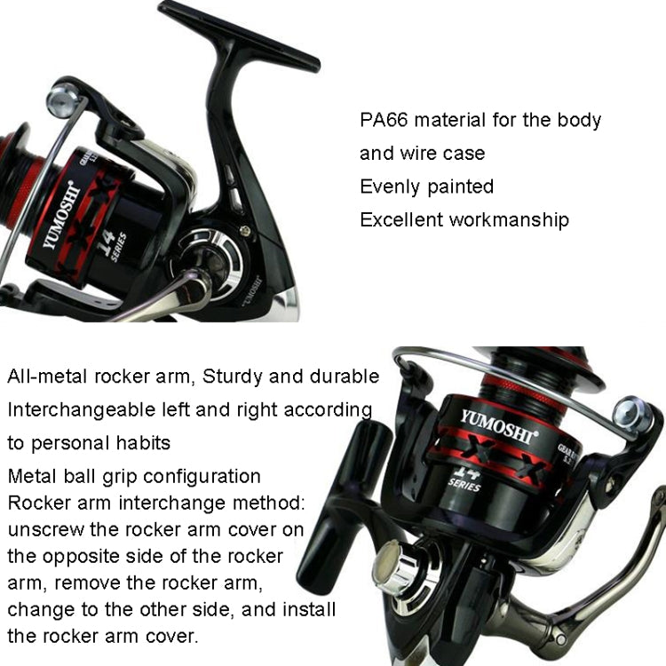 YUMOSHI RS7000 Metal Rocker Fishing Reel