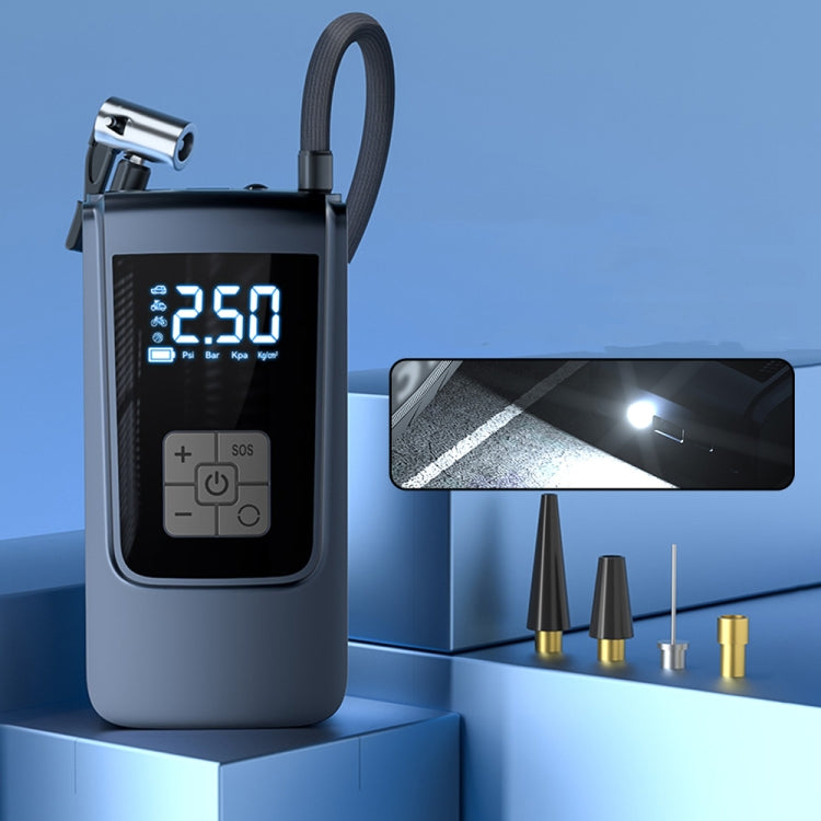 SUITU  ST-9624B Wireless+USB 150psi  Air Pump Intelligent Digital Display Car Bicycle Ball Electric Pump Cylinder