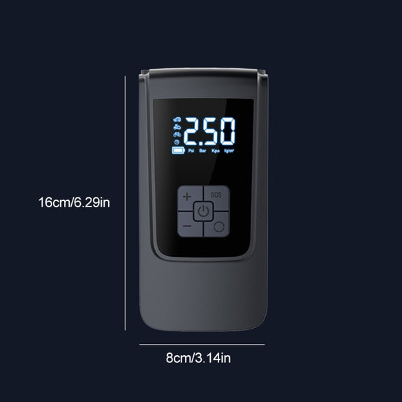 SUITU  ST-9624B Wireless+USB 150psi  Air Pump Intelligent Digital Display Car Bicycle Ball Electric Pump Cylinder