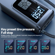 SUITU  ST-9624B Wireless+USB 150psi  Air Pump Intelligent Digital Display Car Bicycle Ball Electric Pump Cylinder