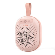 AFK BT-513 TWS Mini Portable RGB Light Bluetooth Speaker 3D Sound Effect Water-resistant Bluetooth Audio(Pink)