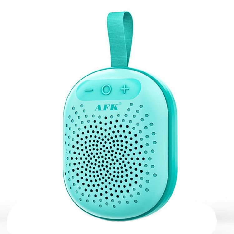AFK BT-513 TWS Mini Portable RGB Light Bluetooth Speaker 3D Sound Effect Water-resistant Bluetooth Audio(Blue)