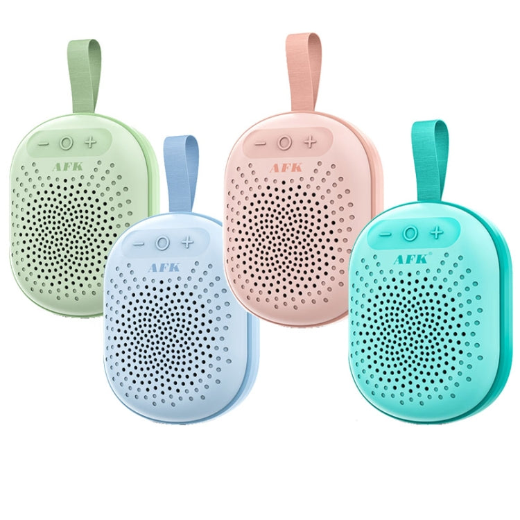 AFK BT-513 TWS Mini Portable RGB Light Bluetooth Speaker 3D Sound Effect Water-resistant Bluetooth Audio(Light Blue)