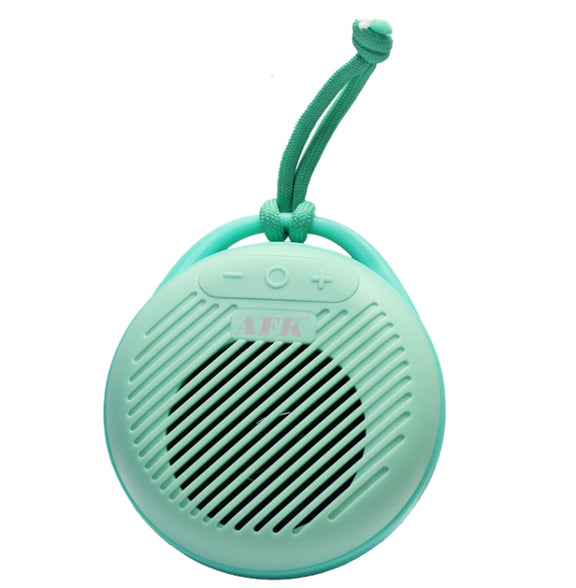 AFK BT-515 TWS Mini 3D Sound Effect Bluetooth Speaker Portable Water-resistant RGB Light Audio(Lake Blue)