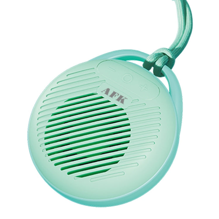 AFK BT-515 TWS Mini 3D Sound Effect Bluetooth Speaker Portable Water-resistant RGB Light Audio(Lake Blue)