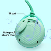 AFK BT-515 TWS Mini 3D Sound Effect Bluetooth Speaker Portable Water-resistant RGB Light Audio(Lake Blue)