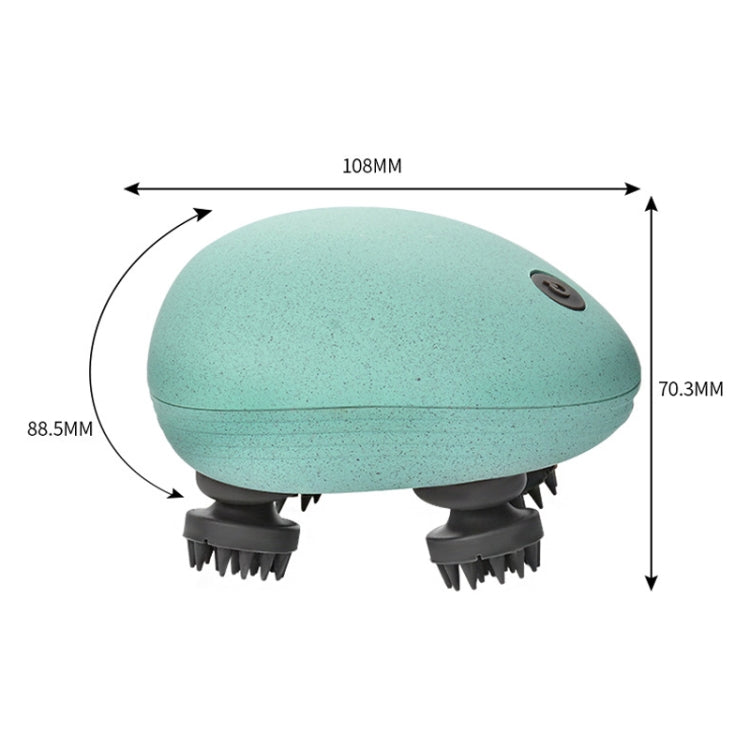 Mini Electric Head Massage(Blue)