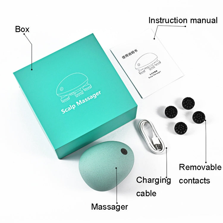Mini Electric Head Massage(Silver)