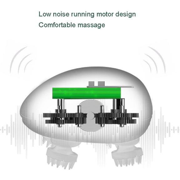 Mini Electric Head Massage(Blue)