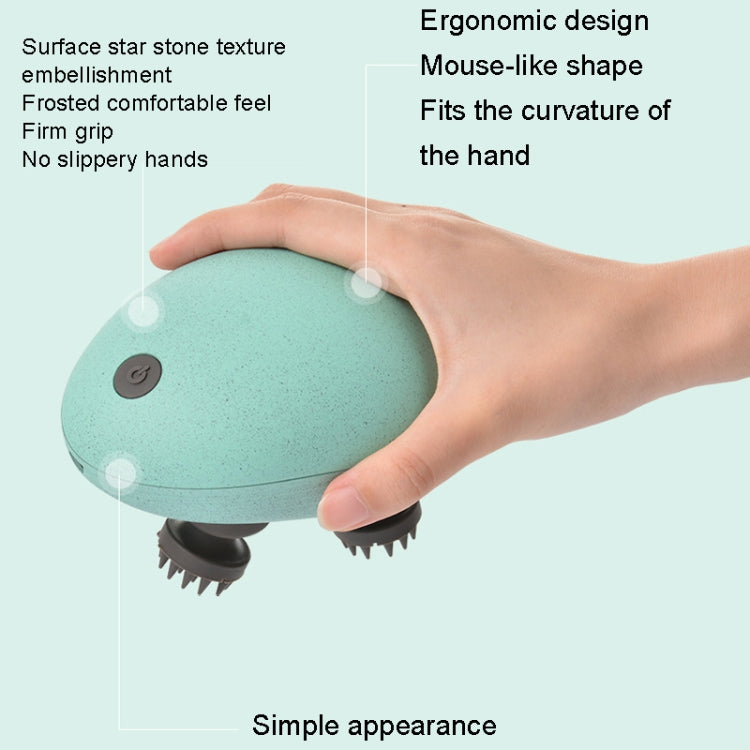 Mini Electric Head Massage(White)