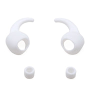 For Beats Studio Buds 2pairs Wireless Bluetooth Earphone Silicone Non-slip Ear Caps(White)