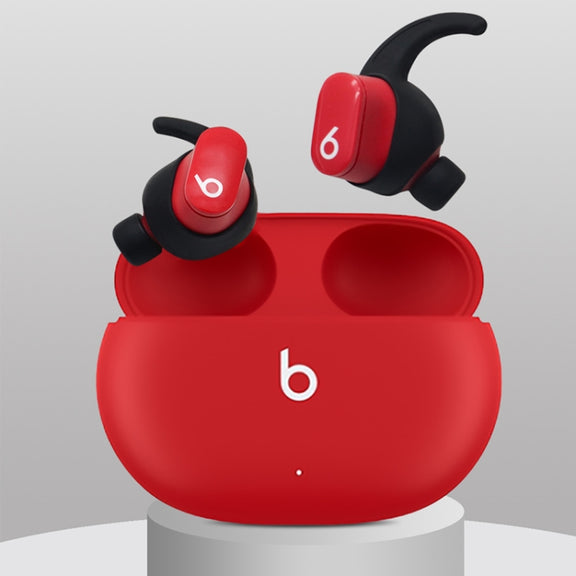 For Beats Studio Buds 2pairs Wireless Bluetooth Earphone Silicone Non-slip Ear Caps(White)