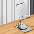 Desktop 360-degree Rotating Foldable Mobile Phone Holder, Color: Metal Silver - Desktop Holder by PMC TechLife | Online Shopping South Africa | PMC TechLife