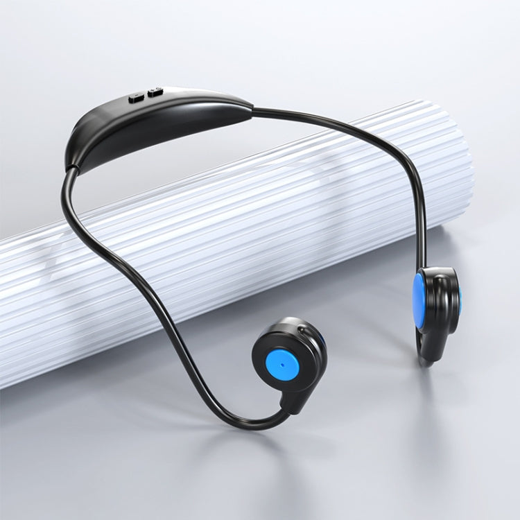 M2 Bone Conduction Earphones Running Stereo To Ear Bluetooth Earphones(Black + Blue)