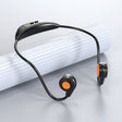 M2 Bone Conduction Earphones Running Stereo To Ear Bluetooth Earphones(Black + Orange) - Neck-mounted Earphone by PMC TechLife | Online Shopping South Africa | PMC TechLife