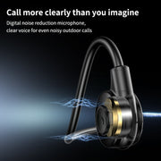 M2 Bone Conduction Earphones Running Stereo To Ear Bluetooth Earphones(Black + Blue)