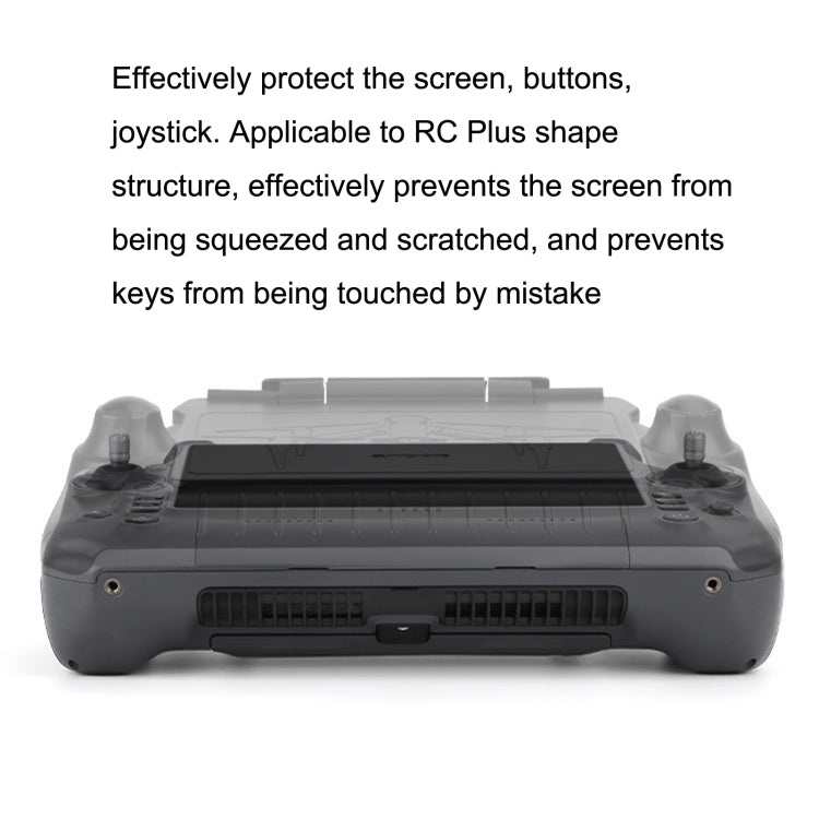 Sunnylife YK570 For DJI RC Plus Remote Control Protective Hood Plate Protective Cover(Black)