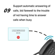 P03 4G+VOIP Dual Mode Wireless Fixed Line SIP Network Phone IP Enterprise Office Phone Wireless Landline