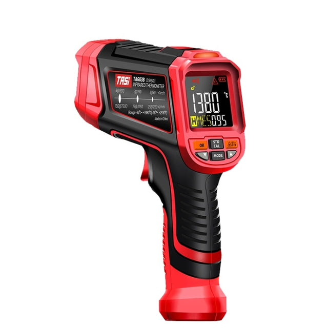TASI TA603B -32-1380 degrees Celsius Color Screen Infrared Thermometer Industrial Electronic Thermometer