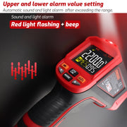 TASI TA603A -32-1080 degrees Celsius Color Screen Infrared Thermometer Industrial Electronic Thermometer